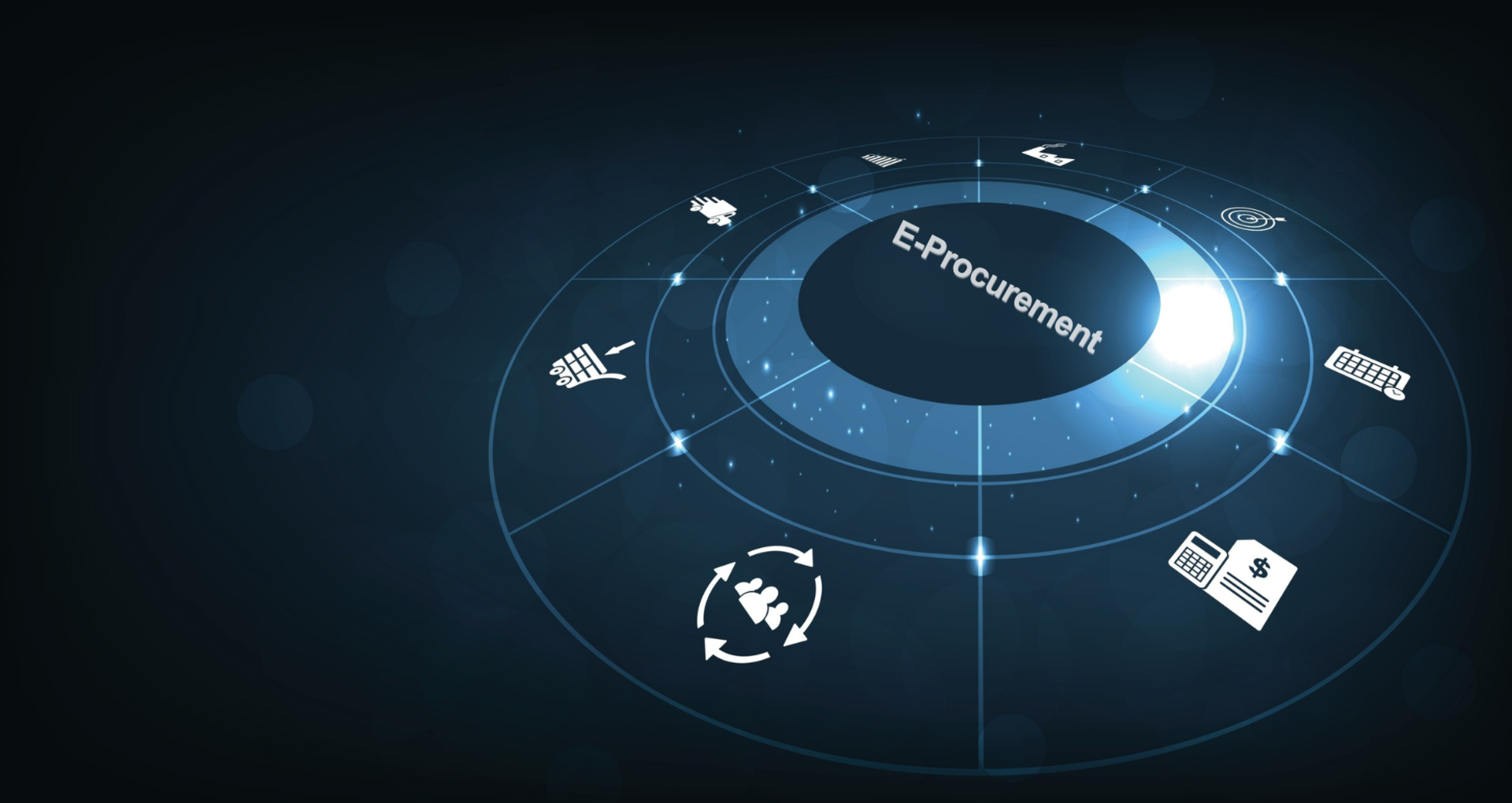 ERP-Systemgrafik zur KI-gestützten Optimierung von Einkaufs- und Beschaffungsprozessen – Metroplan unterstützt digitale Transformation in der Supply Chain